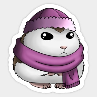 Winter Mochi (no bg) Sticker